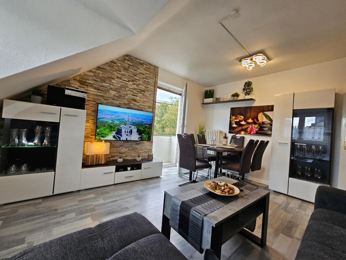 Exklusives Und Helles Dachgeschoss-Apartment No 3 Im Zentrum Von Kassel, Schnelles 1Gbit Internet, Geschirrspueler, Boxspringbetten Exteriör bild