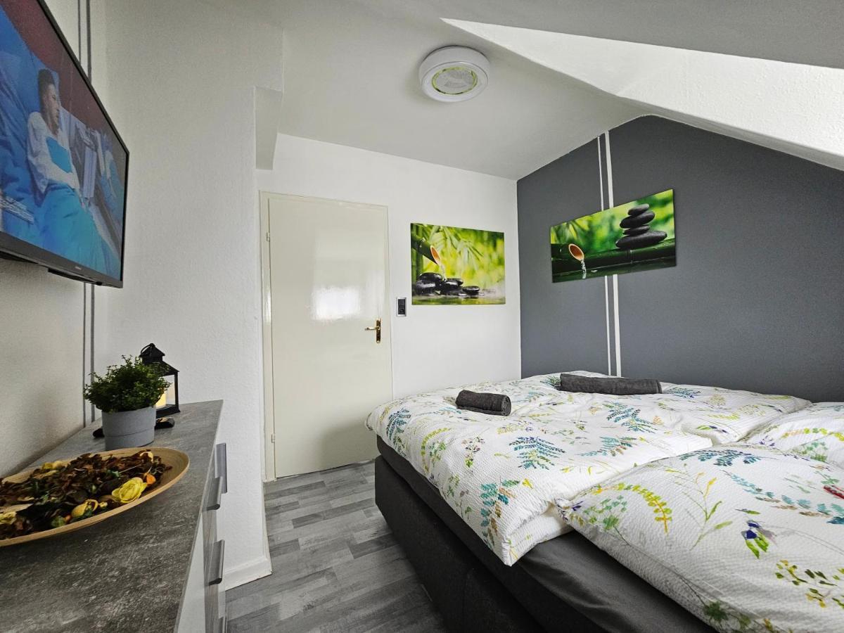 Exklusives Und Helles Dachgeschoss-Apartment No 3 Im Zentrum Von Kassel, Schnelles 1Gbit Internet, Geschirrspueler, Boxspringbetten Exteriör bild